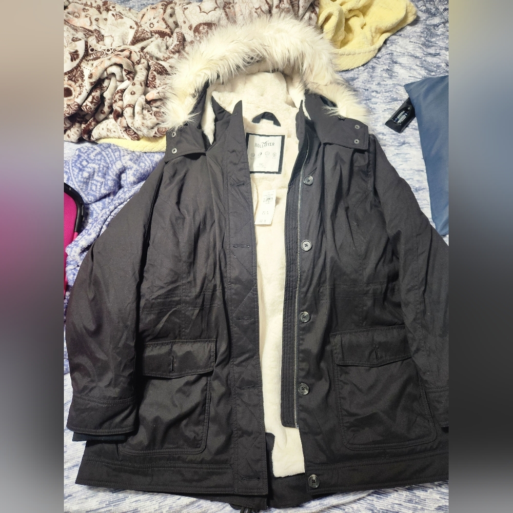Hollister winter coat